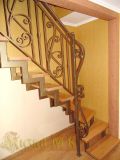 Ковані перила на сходи-R66