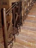 Ковані перила на сходи -R88