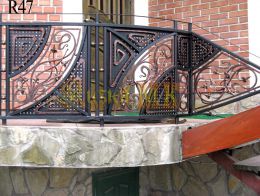 Ковані перила на балкон